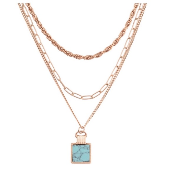 Jewelry - Layered Turquoise Necklace
